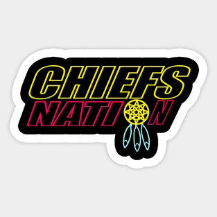 Chiefs Nation Sticker